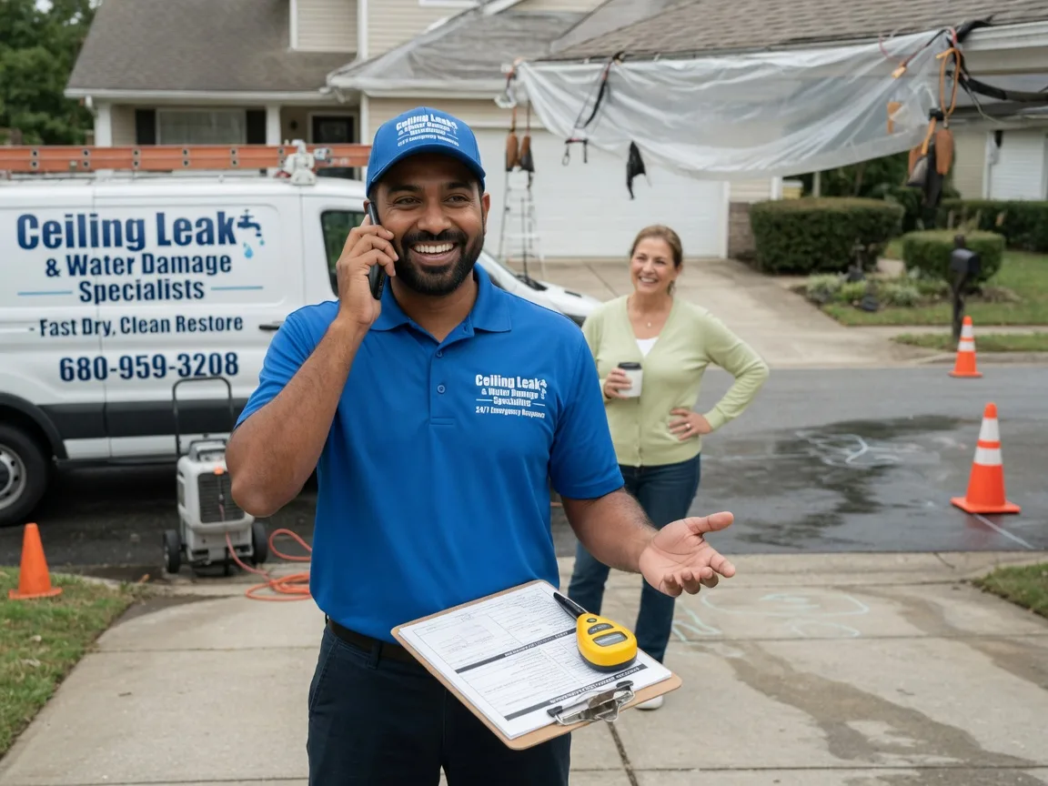 Ceiling Leak Cleanup Polebridge, MT FAQs
